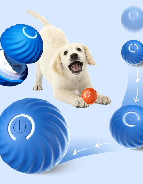 Load image into Gallery viewer, Pet Toy Ball Electric Interactive Game Gravity Sensor Smart Jumping Rolling Ball Automatic Moving Puppy Cat Entertainment Toys
