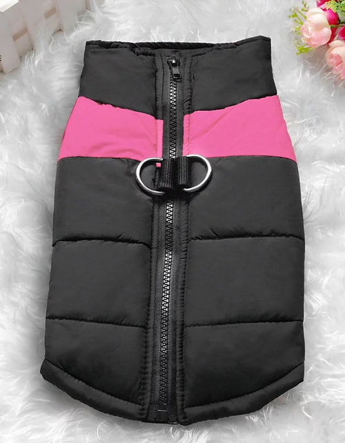 Load image into Gallery viewer, Waterproof Warm Dog Coat for Winter Pet Vest Jacket Clothes for Large Dogs (66Lb-110Lb) &quot;7Xl,Pink&quot;
