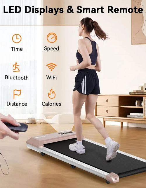 Load image into Gallery viewer, Deerrun 2024 Upgrade Treadmills for Home, Smart Raceable Powerful Quiet Walking Pad Treadmill, Remote Control &amp; Smart App
