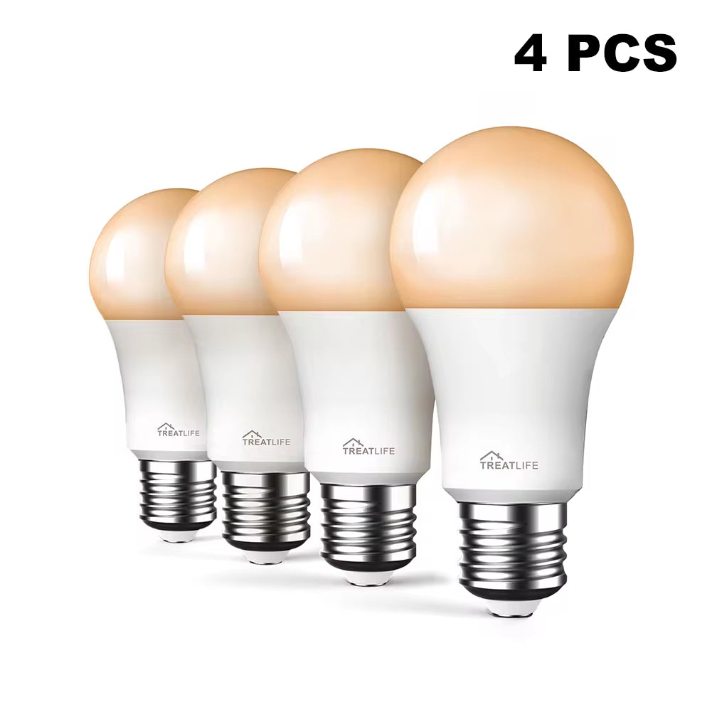 TUYA Wifi Smart CW LED Light Bulb Lightbulbs E27 9W 220-240V Dimmable Cold&Warm Smart Light Bulb Voice Control Alexa Google