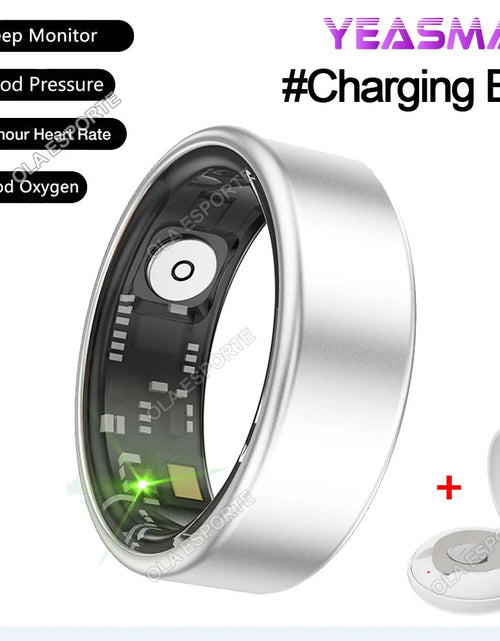 Load image into Gallery viewer, 2024 for XIAOMI SAMSUNG Smart Ring Men Women Heart Rate Blood Oxygen Monitor IP68 &amp; 5ATM Waterproof Smartring Multi-Sport Mode
