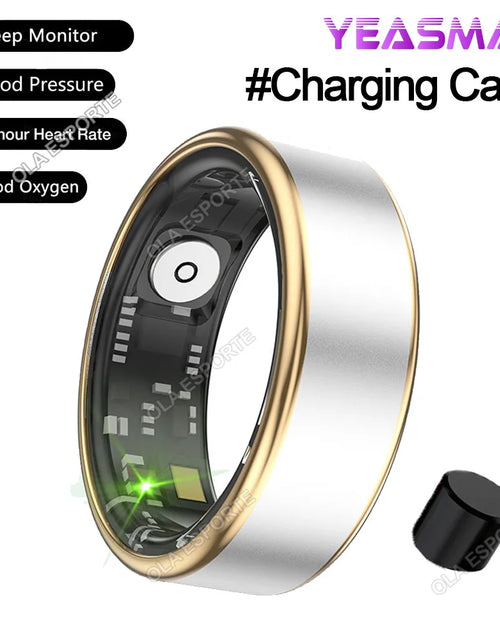 Load image into Gallery viewer, 2024 for XIAOMI SAMSUNG Smart Ring Men Women Heart Rate Blood Oxygen Monitor IP68 &amp; 5ATM Waterproof Smartring Multi-Sport Mode
