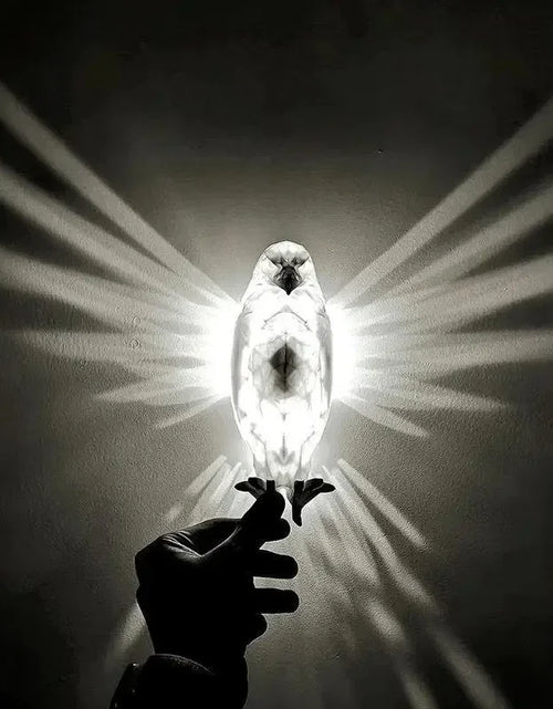 Load image into Gallery viewer, Wall Lamp Owl Eagle Shape Projector Modern Creative Atmosphere Sconce Light 3D Print Body Animal Lighting Lustre Halloween Xmas
